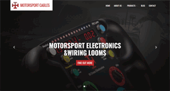 Desktop Screenshot of motorsportcables.com